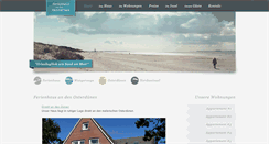 Desktop Screenshot of ferienwohnungen-osterduenen.de