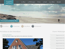 Tablet Screenshot of ferienwohnungen-osterduenen.de